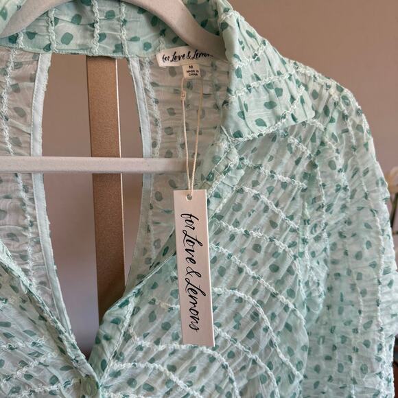 For Love & Lemons Drea Mini Dress Medium – NWT, Sold Out Sheer Style Retail $225 - Picture 4 of 7